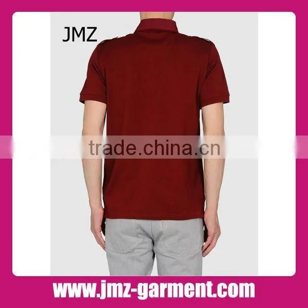 Polyester cotton men's polo shirt factory