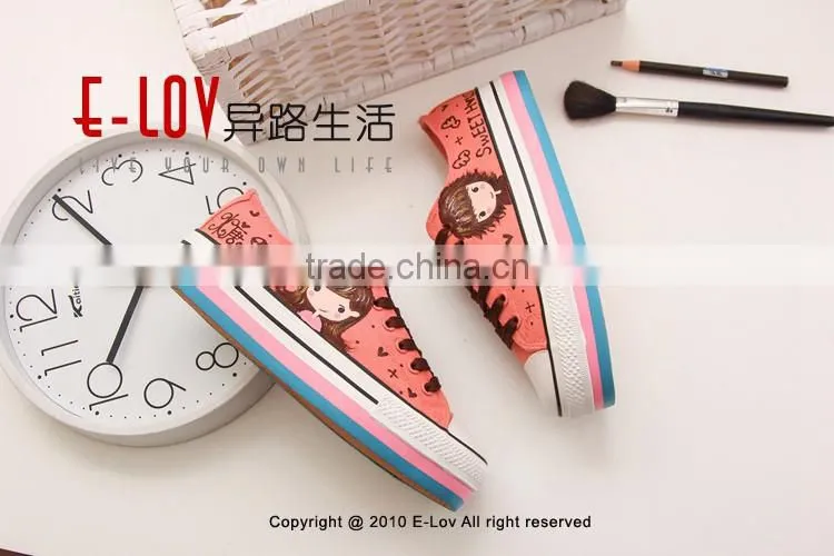 2015 Hot sales high quality wholesale no lace womens shoes