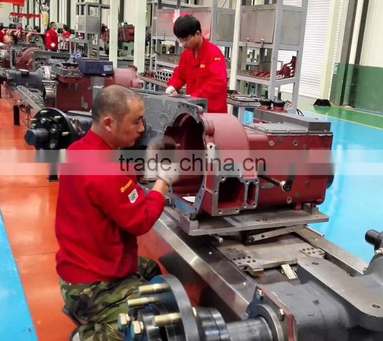 High quality DQ554 55HP 4x4 4WD Agricultural Tractor with Paddy tyre for sale