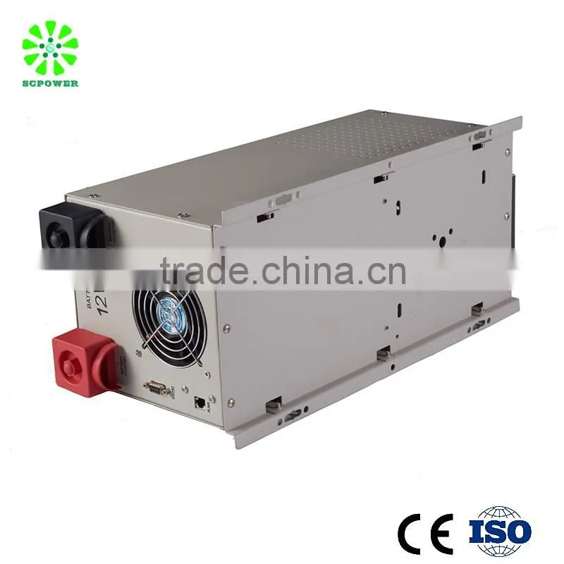 ATS Function Pure Sine Wave Single Phase Low Frequency Inverter 24 Volt UPS