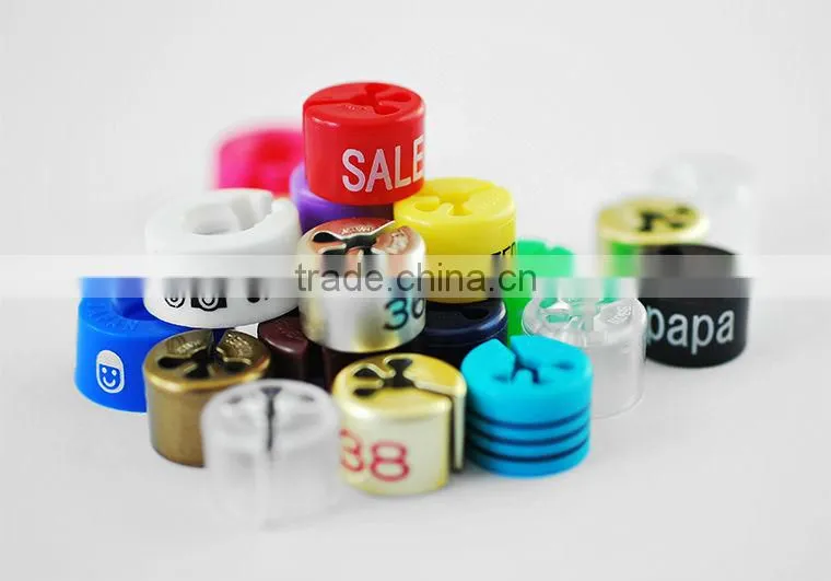 Various Color Plastic Size Clothing Markers for Hotel Equipment