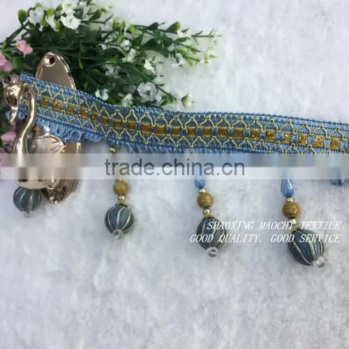 wholesale curtain tassel fringes for home textile accessory
