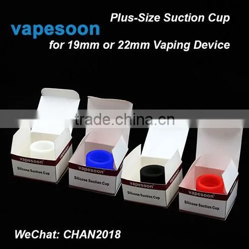 e cigarette RDTA display stand FLEXIBLE big suction cup atomizer display stand for 19mm or 22mm batteries or tanks