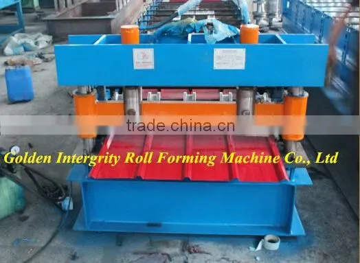 color steel profile roll forming machine