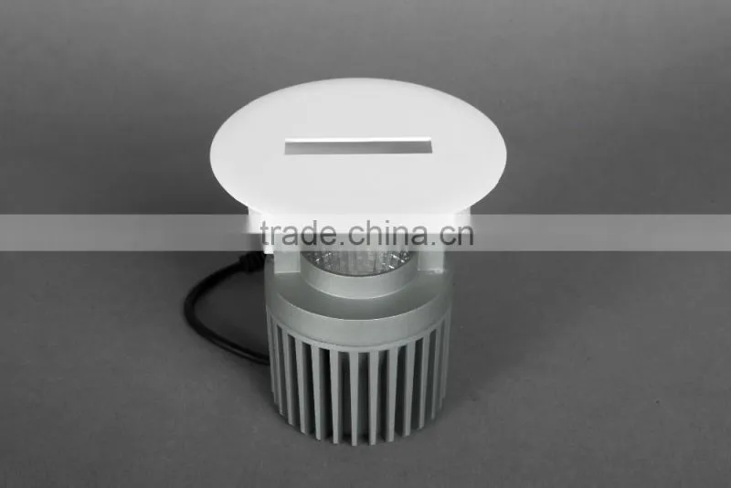 9w 10w adjustable cob led wall wash downlight with linear hole