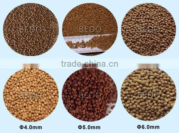 China manufacturer BEDO small floating fish feed mill machine plant for fish farming