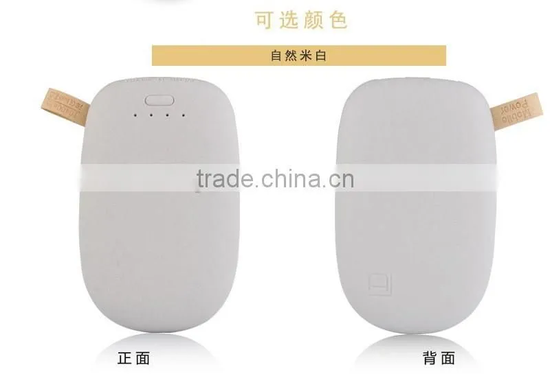 OEM stone shaped cute portable power bank for universal phones 5V/1A ,China-made power bank of gift item