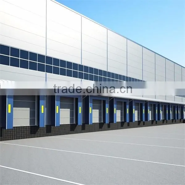 Easy Lift Industrial Overhead Sectional Door For Factory