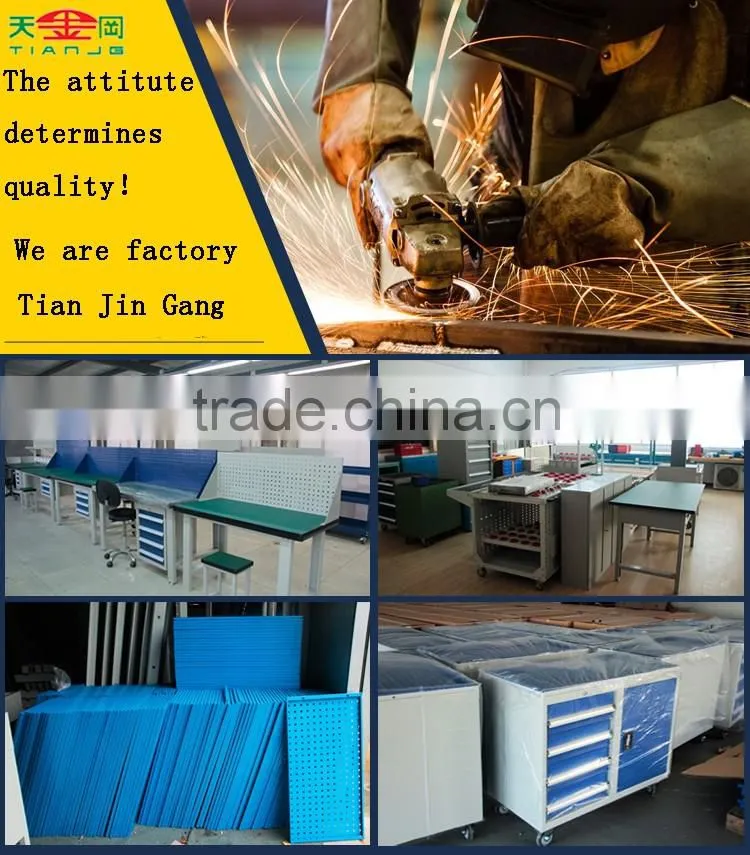 ISO Certified Metal Workbench Hot Sale,TAT-5203A Industrial Workbench With Benchwork