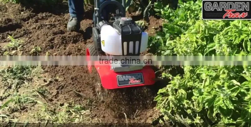 Thunderbay Y4000CE CE Certified 4 Cycle Cultivator with adjustable cultivator wheels