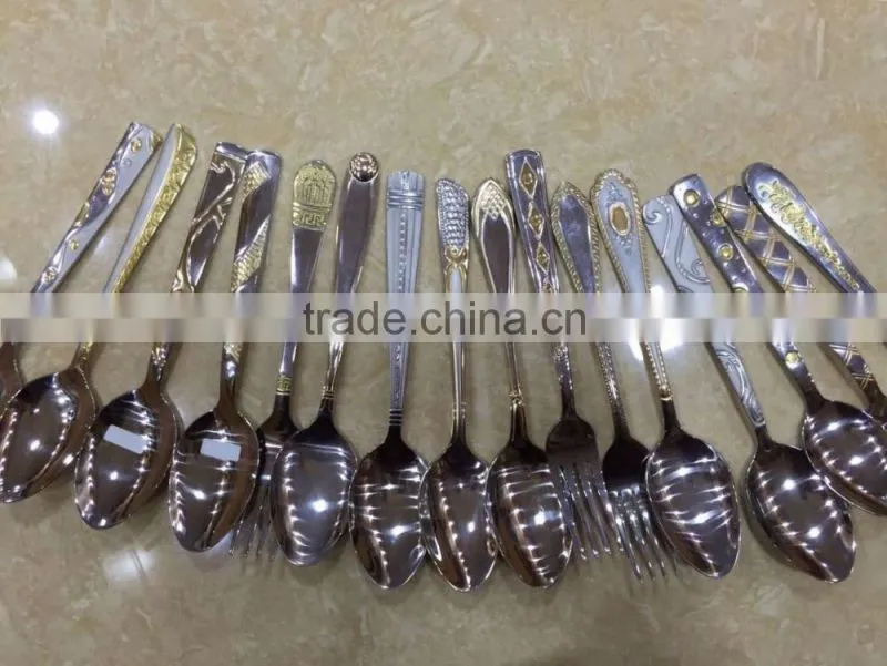 Dinnerware set gold plated flatware 72 pcs gottinghen cutlery set