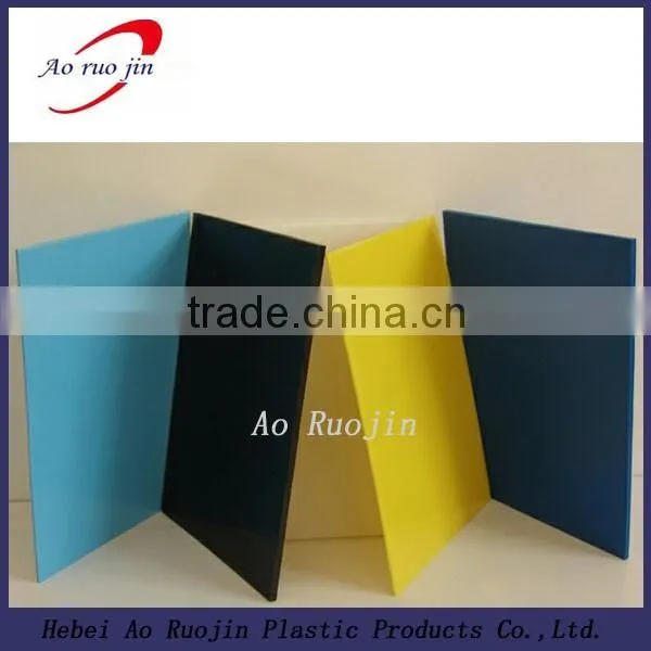 Inox stainless steel sheet with laser PVC films