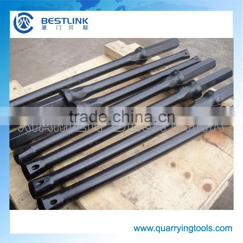 Plug Hole Rods for Quarrying