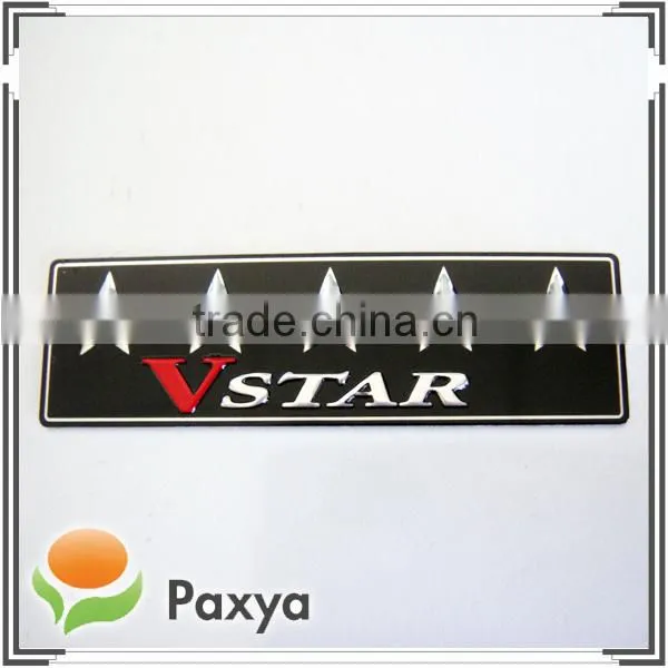 Nameplate logo sticker
