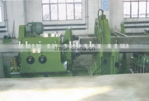 hydraulic press double end pipe chamfering machine