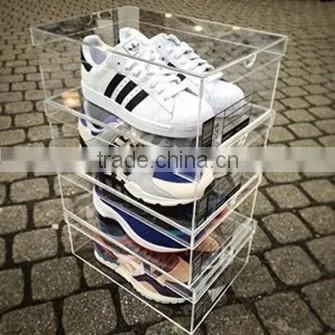 Promotional clear acrylic document storage box acrylic document holder