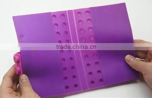 Promotion office and school gadgets cute silicone book cover
