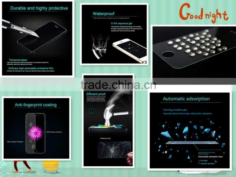 2016 Hotest Mobile Phone Protector Anti-water Anti-fingerprint TPU Soft Screen Protector For Iphone7