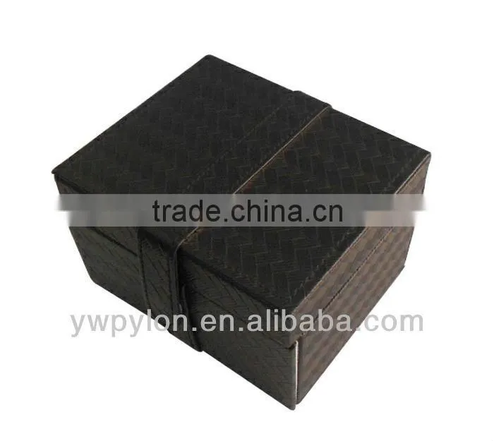 2015 new design PU Leather jewelry box professional manufacturer