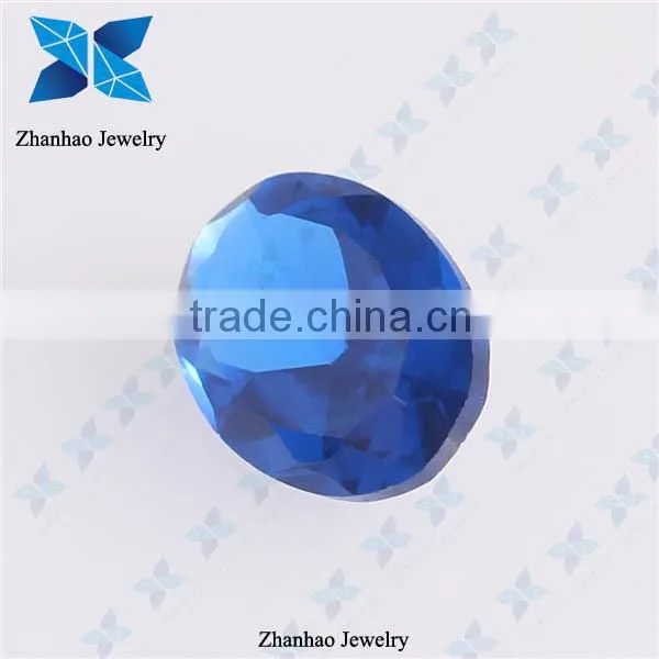 Oval cut rough synthetic spinel colored gems