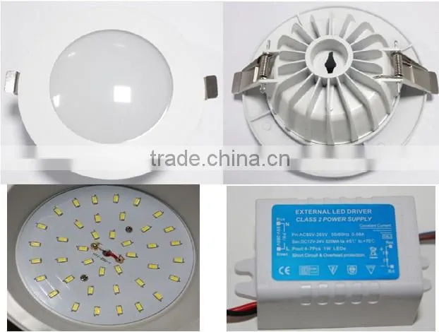 Hot Sale!! best price 15W 1200lm SMD led down light