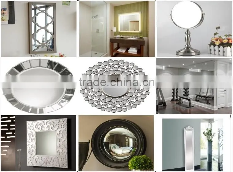 1mm thickness mirror glass, 610*930*1mm mirror glass manufacturer,1mm clear mirror glass sheet