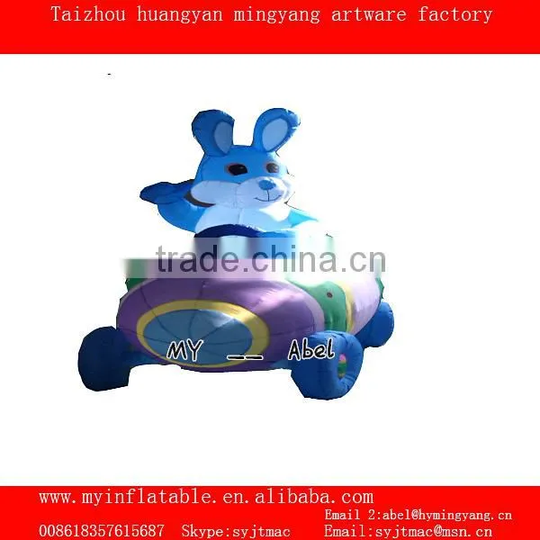 painted eggshell for easter high quality inflatables