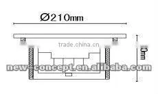 12W good quality and new design underwater led light