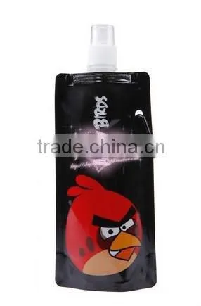 Foldable Plastic Sports Water Bottle