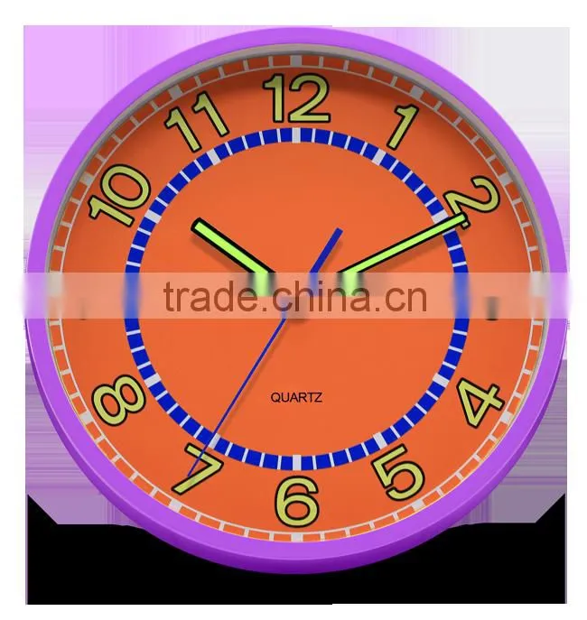 WC22002 automatic calender wall clock/selling well all over the world