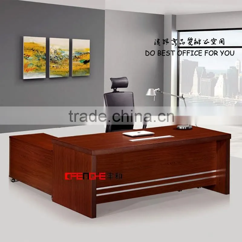 Modern design office furniture wooden office table for luxury boss table