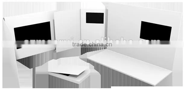 2016 Wedding Decoration 4.3 inch LCD Invitation Card as gift