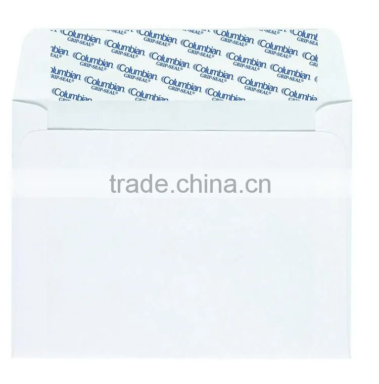 Convenience plain custom made adhesive peel and seal shipping envelopes