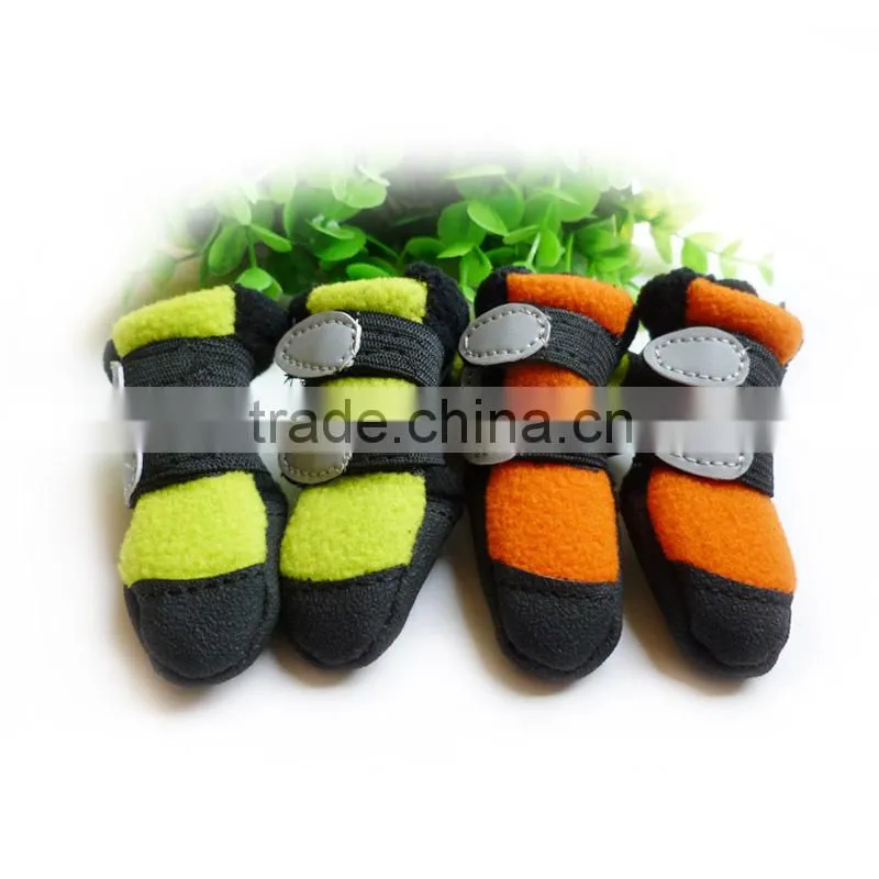 JML 2014 new pet products warm dog shoes for slippery floors