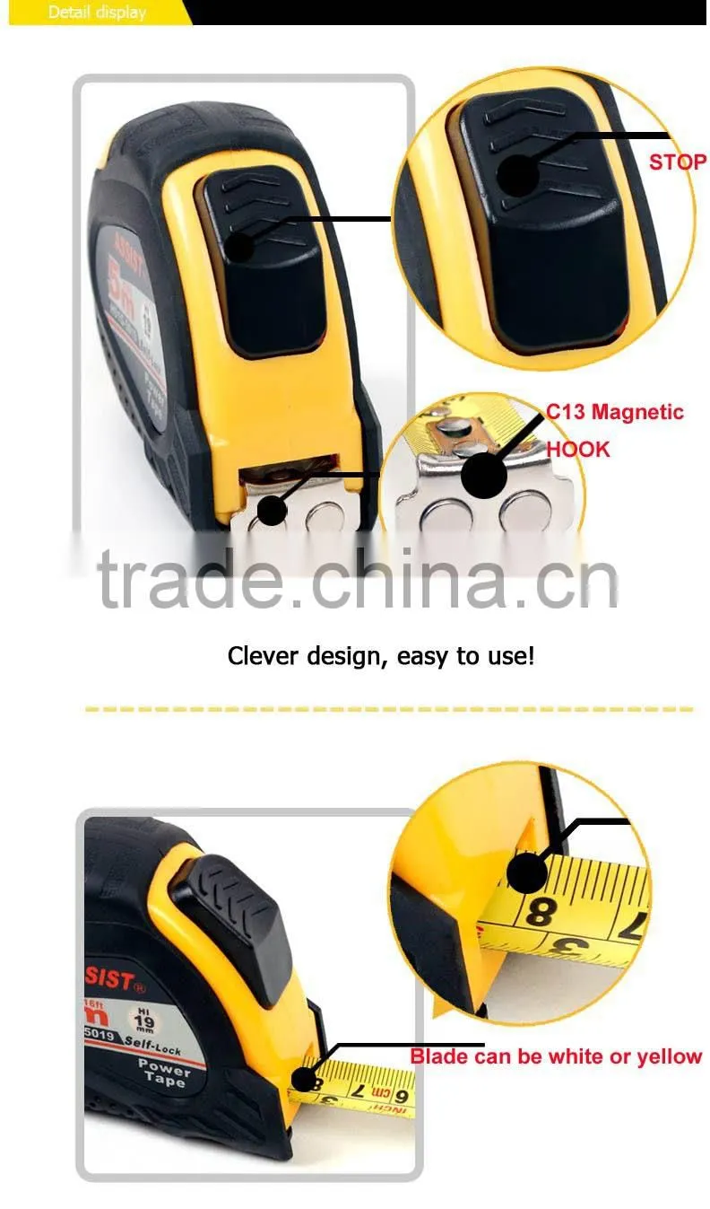 H01G Series Rubber Jacket case measure tape