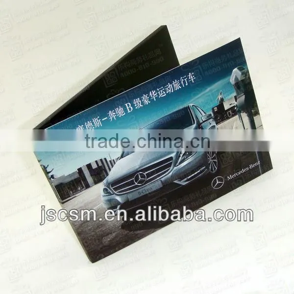 2.4inch LCD screen invitation card video greeting brochure electronic paper card