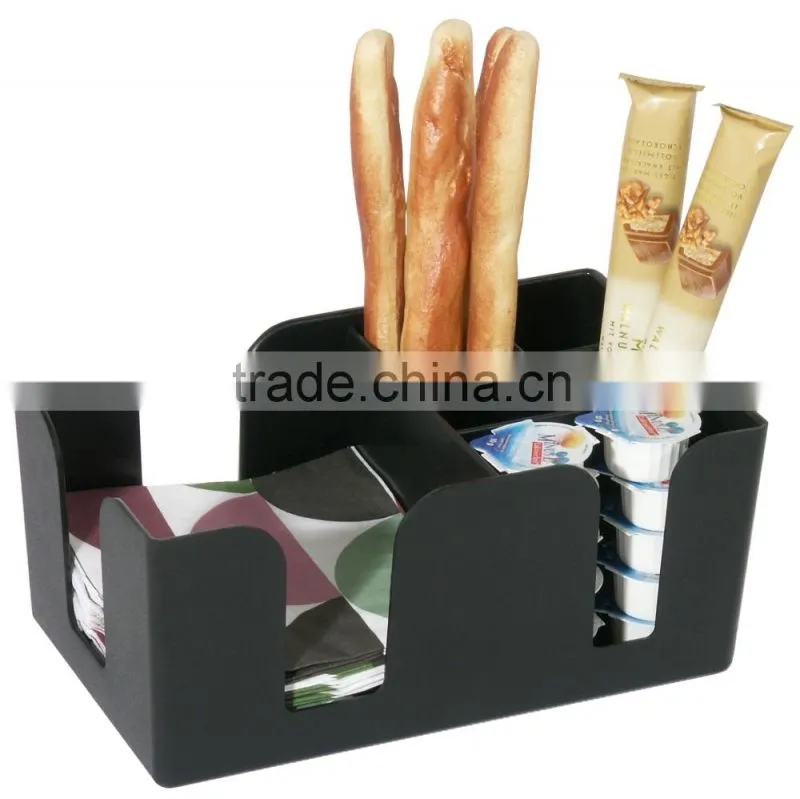 High quality customized plastic napkin holder bar caddy