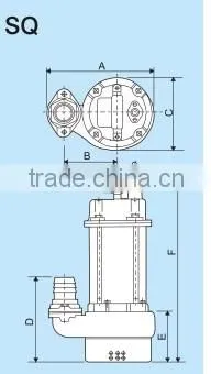 Submersible Stainless Steel Sump Pump SQ-112N