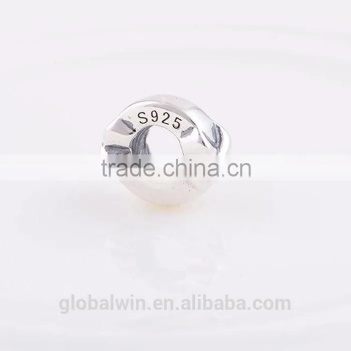 European Charms S925 Sterling Silver Antique Spacer Charms