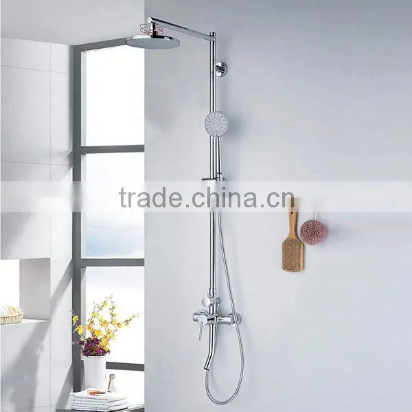 new design dual-function shower set, china supplier bathroom sink faucet set, bath rain shower set