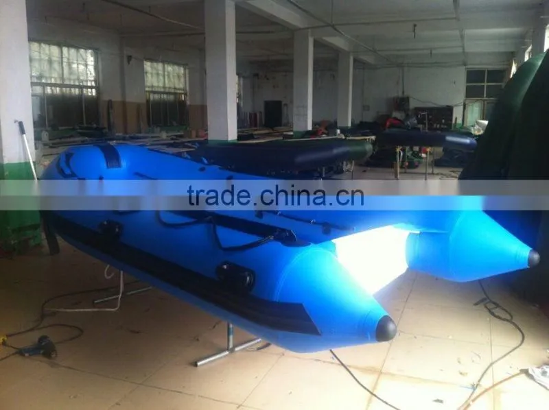 fiberglass rib hull inflatable boat