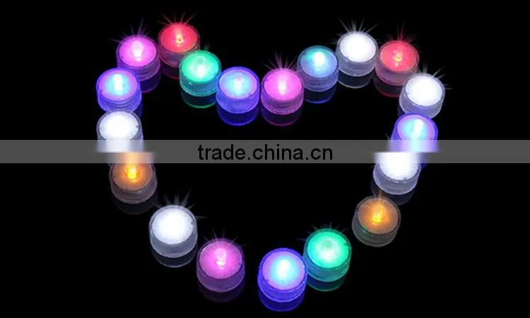 Promotion 2016 Hot Selling Led Submersible Light For Wedding Docoration