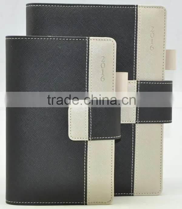 multi color leatherette ring binders