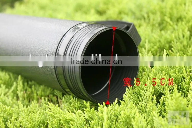 diameter 8.5cm stretchable plastic map tube scroll holder