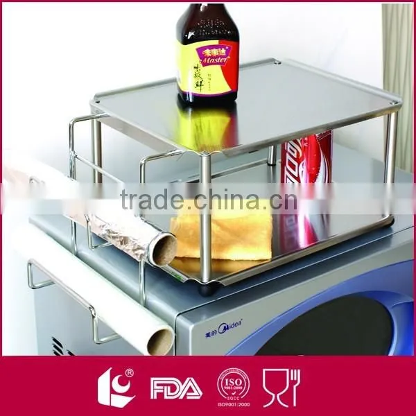 Made in China 2-tier corner kitchen storage shelf bracket
