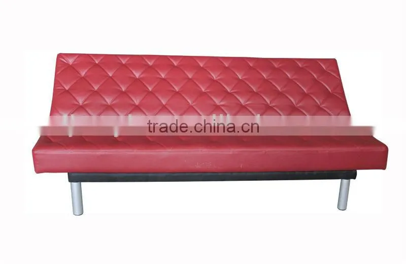 Elegant leather sofas beds