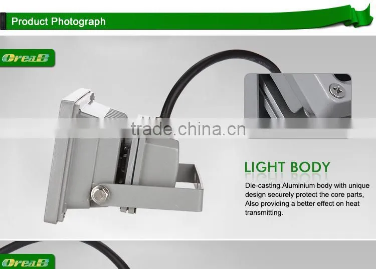High Efficiency 30w cob led epistar chip with ip65 for outdoor