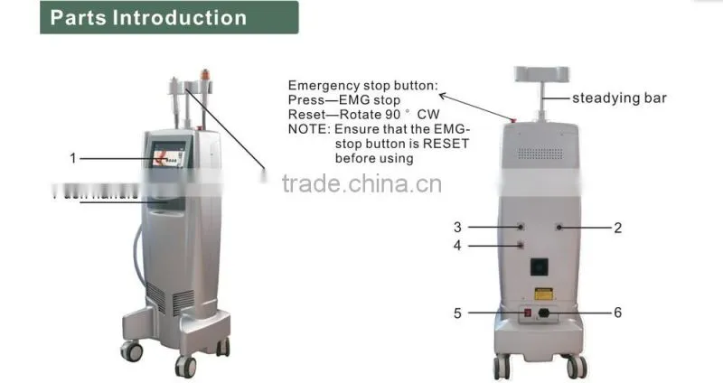 RF Fractional skin rejuvenation beauty equipment salon beauty machine