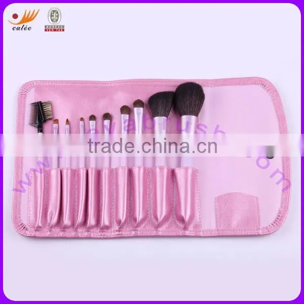 High Quality Handle Makeup Brush Set in 10pcs