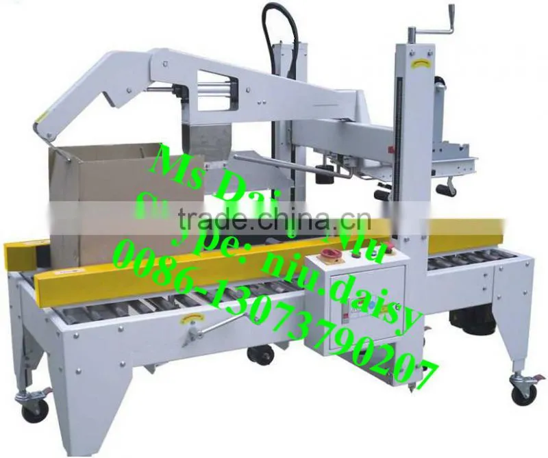 automatic carton strapping machine/paper box binding machine/box strap binding machine